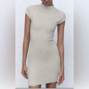 Zara Gray Mini Dress Size S